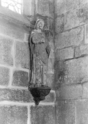 Statue (demi-nature, d'applique) : saint Jean l'Evangéliste, église paroissiale Saint-Jean-Baptiste (Plourac'h)