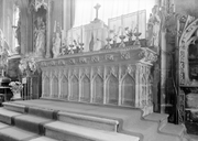 Autel (maître-autel), église paroissiale Notre-Dame (Kernascléden)