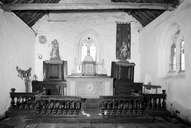 Autel, tabernacle (autel tombeau, tabernacle à ailes), chapelle Notre-Dame-des-Fleurs (Locarn)
