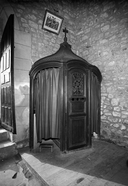 Confessionnal, église paroissiale Saint-Jean (Saint-Maden)