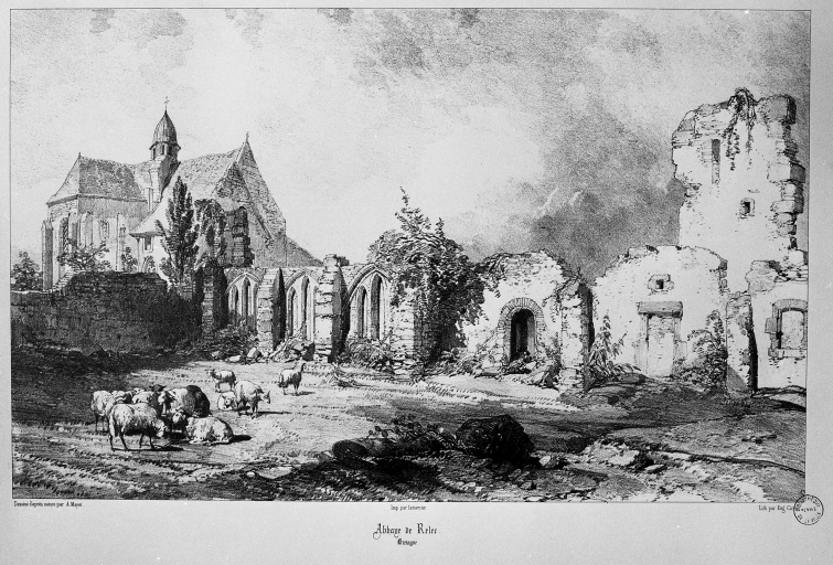 Ancienne abbaye de cisterciens, Le Relecq (Plounéour-Ménez)