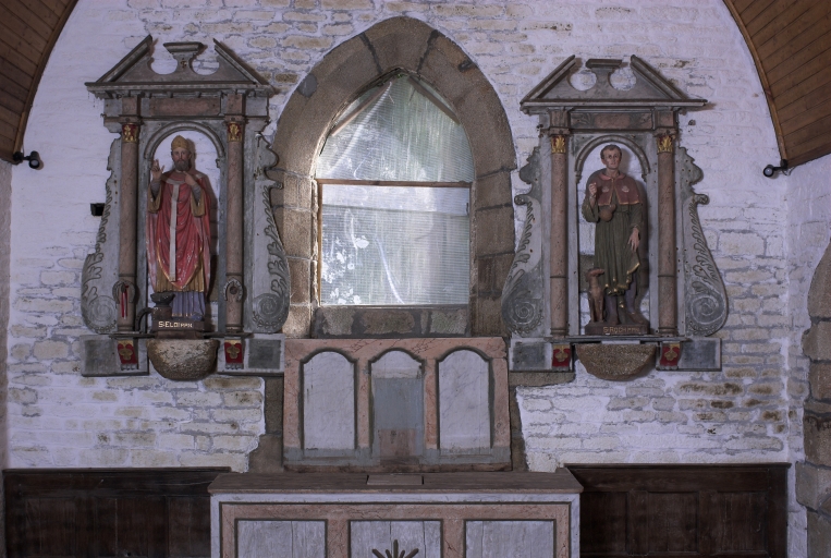 Retable (Ensemble de deux niches-retables)