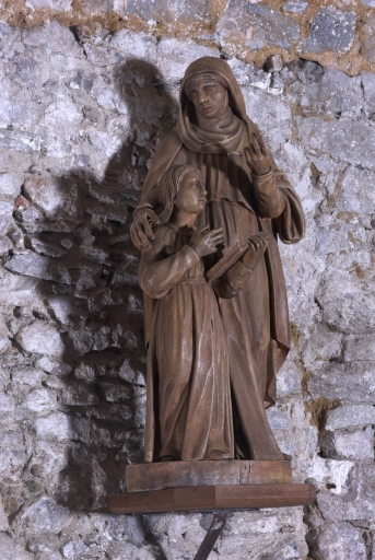 Statue : Education de la Vierge
