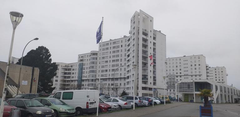 Quai de Rohan et son front bâti (Lorient)