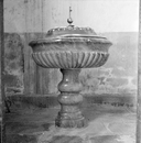Fonts baptismaux, église paroissiale Saint-Milliau (Plonévez-Porzay)