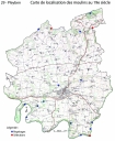 Les moulins de la commune de Pleyben