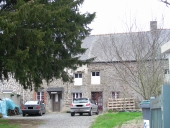 Alignement de maisons, Villebret (Miniac-Morvan)