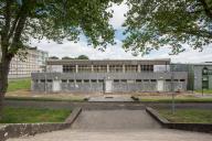Gymnase du lycée Paul Sérusier, avenue Waldkappel (Carhaix-Plouguer)
