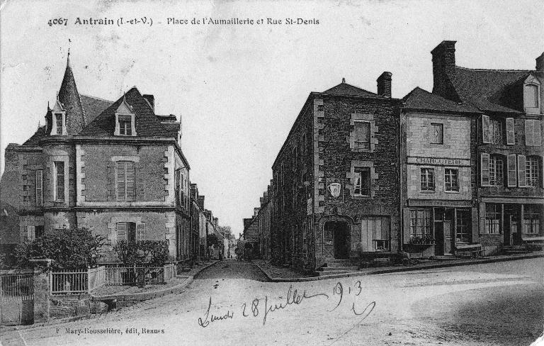 Présentation de la commune d'Antrain (fusionnée en Val-Couesnon en 2019)