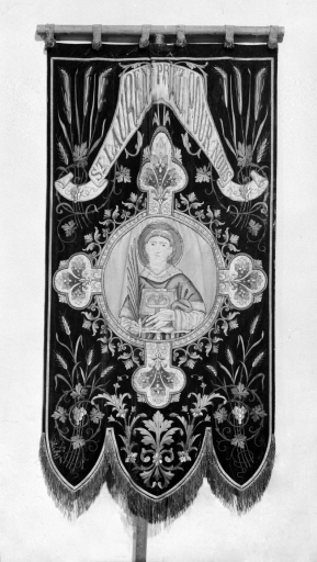 Bannière de procession : Saint Laurent et Saint Maurice