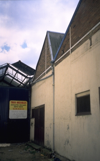Usine de construction automobile Lepeltier, puis Imprimeries Publicitaires de Bretagne, actuellement atelier de reprographie Pivert, 7, 9, 11 rue de la Santé (Rennes)