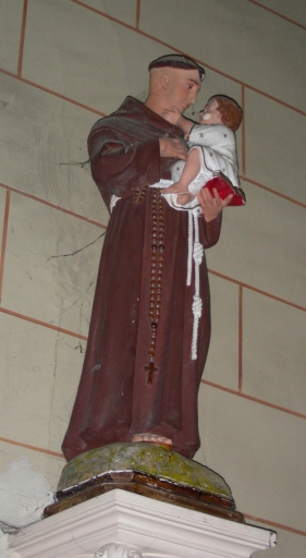 Statue : saint Antoine de Padoue