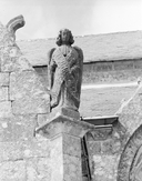 Statue (petite nature) (2), église paroissiale Saint-Ouen (Quéménéven)
