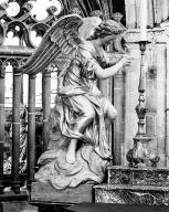 Autel, suspension eucharistique, statue (2, maître-autel, autel tombeau), cathédrale de Saint-Paul-Aurélien (Saint-Pol-de-Léon)