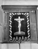 Bannière de procession, dite de Saint Melaine, église paroissiale Saint-Melaine (Cornillé)