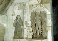 Statue (d'applique, demi-nature) : ange musicien, chapelle Saint-Jean (Séglien)