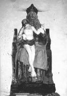 Groupe sculpté : Binité, dite Pitie du père, église paroissiale Saint-Laurent (Maël-Pestivien)