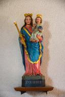 Statuette : Vierge à l'Enfant, chapelle Saint-Roch, la Couardière (Ploërmel)