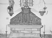 Retable (retable à ailes), chapelle Saint-Clair (Limerzel)