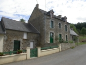 Moulin à farine Rochard, actuellement maison (Langast fusionnée en Plouguenast-Langast en 2019)