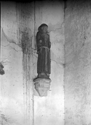 Statue (petite nature) : saint François d'Assise, chapelle Notre-Dame-de-la-Consolation (Gourin)