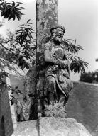 Statue (petite nature) : Christ souffrant, chapelle Notre-Dame-de-Bonne-Nouvelle (Cast)