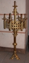 Paire 4 de chandeliers d'église