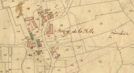 Ville et écarts sur la commune de La Selle-Guerchaise