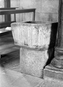 Bénitier, église paroissiale Saint-Brévin (Berné)