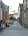 Ancien faubourg de la Parcheminerie, actuellement rue de la Parcheminerie (Rennes)