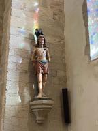 Statue : Saint Sébastien, église Saint-Pierre-Saint-Paul (Guégon)