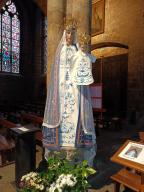 Statue de procession : Vierge à l'Enfant, dite Notre-Dame de Bon Secours, Basilique Notre-Dame-de-Bon-Secours (Guingamp)
