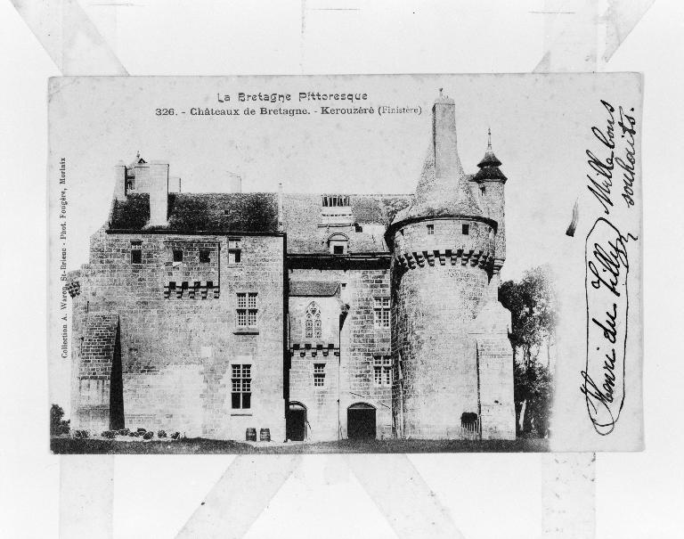 Château fort de Kerouzéré dit château de Kerouzéré (Sibiril)