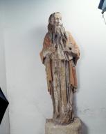 Statue (grandeur nature) : saint Jean-Baptiste (n° 1), chapelle Saint-Aubin (Pont-Scorff)