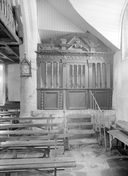 Clôture des fonts baptismaux, église paroissiale Saint-Conogan (Lanvénégen)