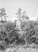 Croix monumentale, route de Kernascleden (Lignol)