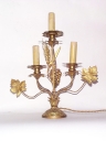 Paire 2 de chandeliers d'autel