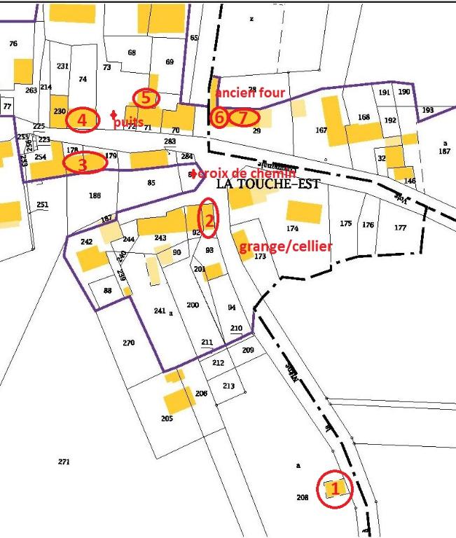 Écart, la Touche (Saint-Martin-sur-Oust)