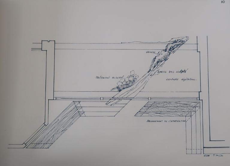 La décoration au titre du 1% artistique du Lycée professionnel Alphonse Pellé (Dol-de-Bretagne)