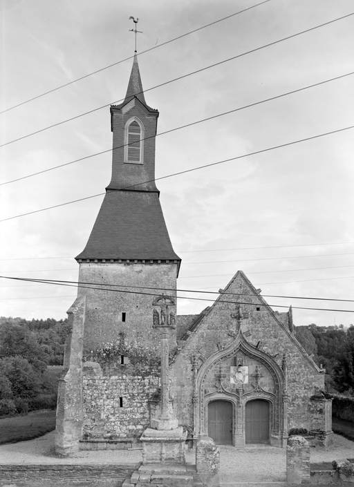 Église paroissiale Saint-Golven, aujourd'hui chapelle Saint-Golven, le Vieux-Bourg (Taupont)