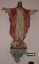 Statue sur culot : Sacré Coeur