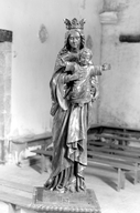 Statue de procession (petite nature) : Vierge à l'Enfant, chapelle Notre-Dame (Carnoët)