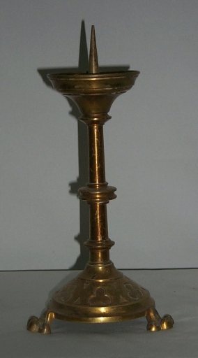 Ensemble de 4 chandeliers d'acolyte