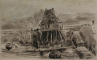 Digue dite, 'chaussée des deux moulins', quai de la Digue, le Port (Paimpol)