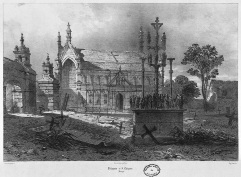 Église paroissiale Notre-Dame et abords, place de l'Eglise (Saint-Thégonnec fusionnée en Saint-Thégonnec Loc-Eguiner en 2016)