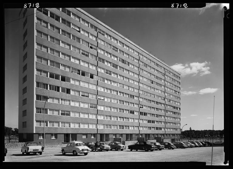 Grand ensemble, dit les Cloteaux, 13 à 19 rue Gouverneur-Général-Yves-Chatel ; 1 à 12 rue de Nantes (Rennes)