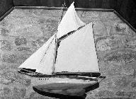 Ex-voto, maquette, chapelle Saint Corentin (île-de-Sein)