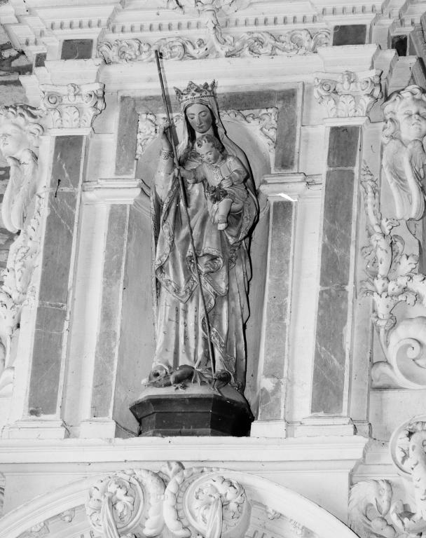 Statue (petite nature) : Vierge à l'enfant, église paroissiale Saint-Pierre (Baden)