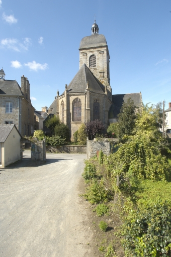 Eglise paroissiale Saint-André, rue de l'Eglise (Antrain fusionnée en Val-Couesnon en 2019)
