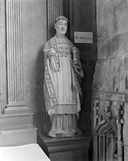 Statue (d'applique, petite nature) : saint Maurice, église paroissiale Saint-Gilles (Plonéis)